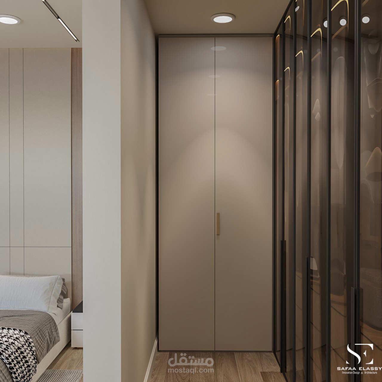 Master bedroom+dressing room