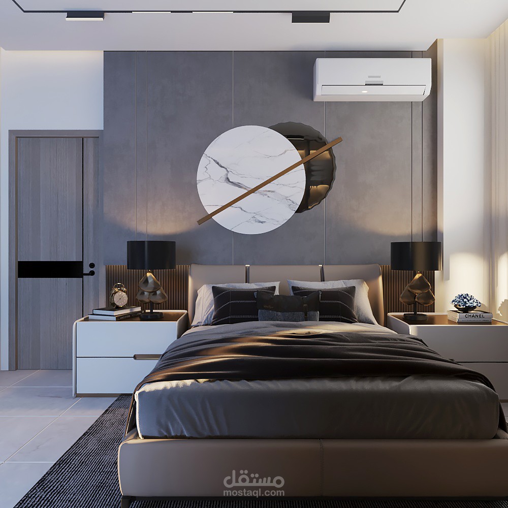 Modern bedroom
