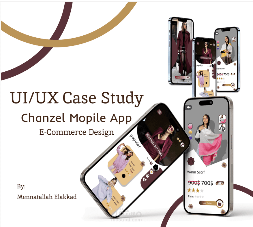 UI/UX Case Study Chanzel Mopile App