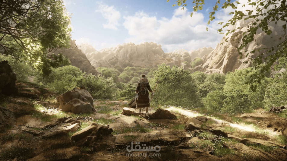3D Fantasy Forest Environment
