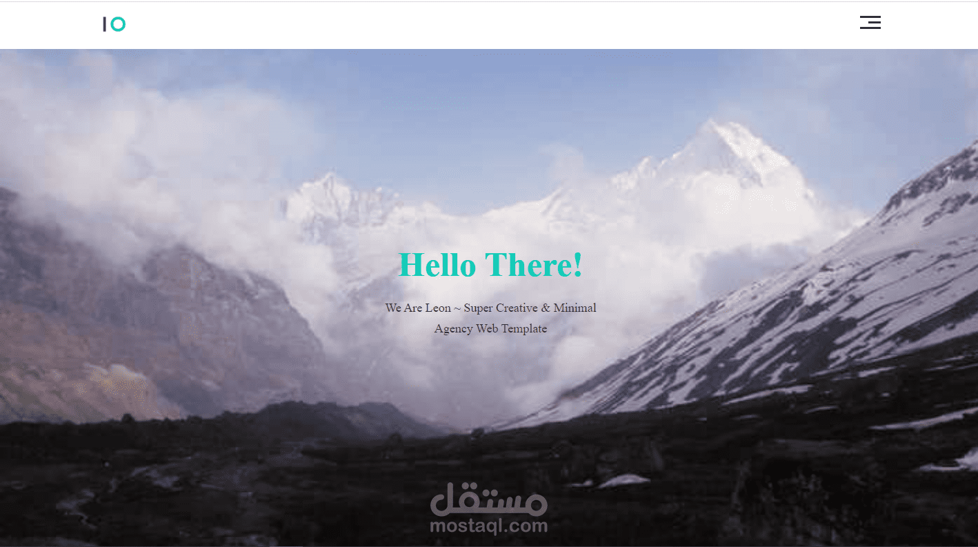 landing page one