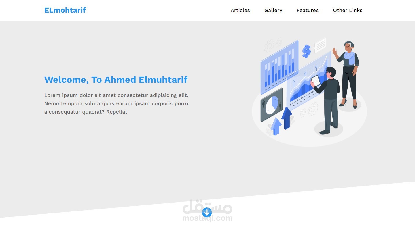 landing page three