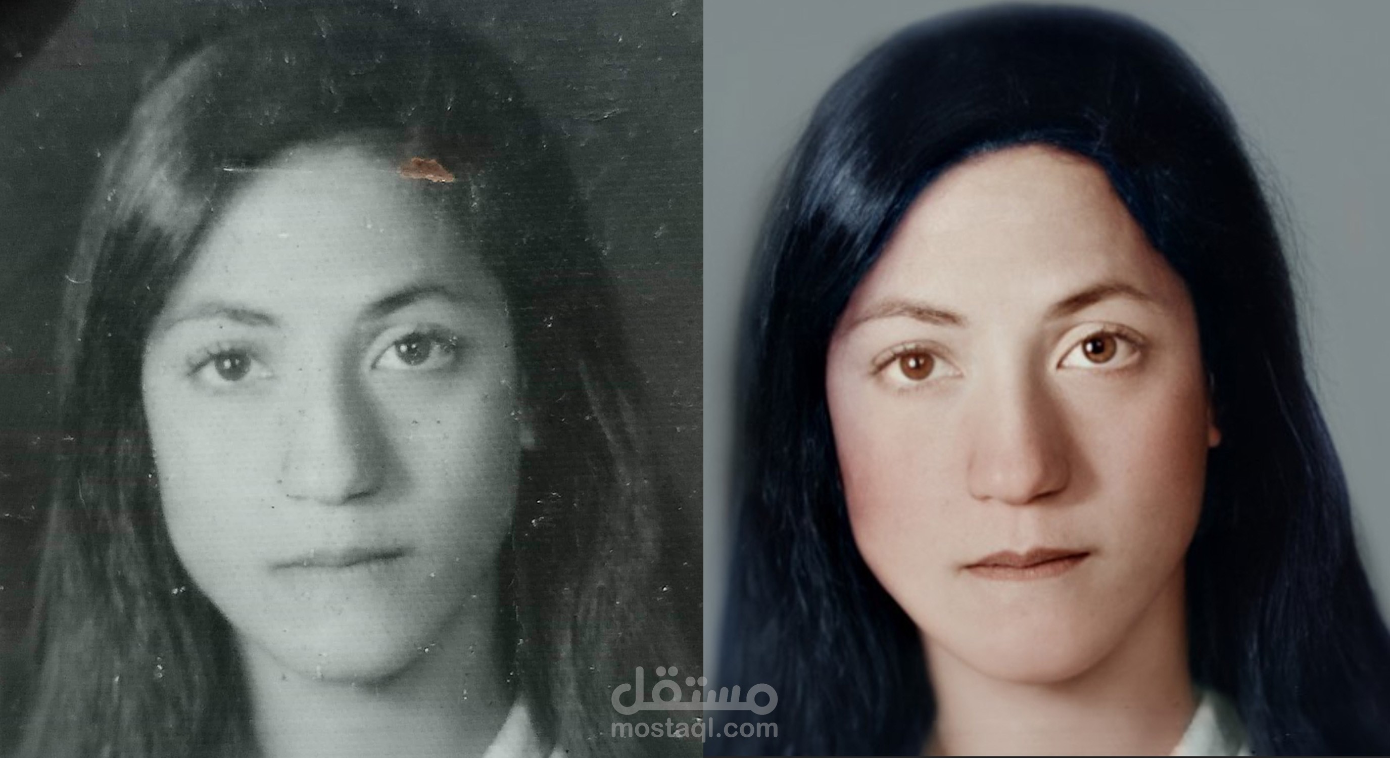 Edit old / damaged photo | مستقل