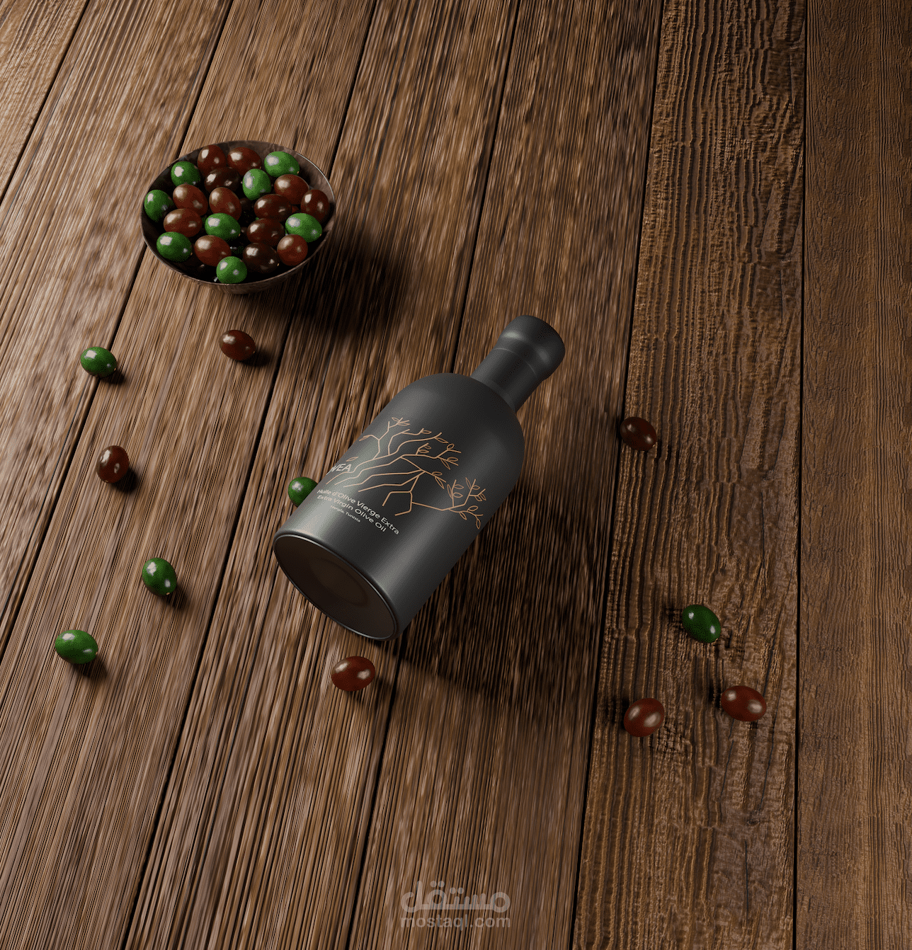 تصميم اعلان زيت لشركه hove