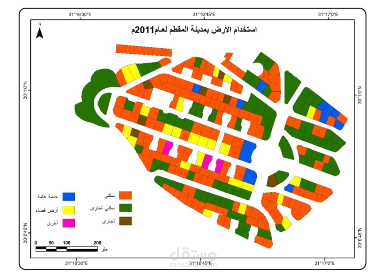 خريطة استخدام الأرض