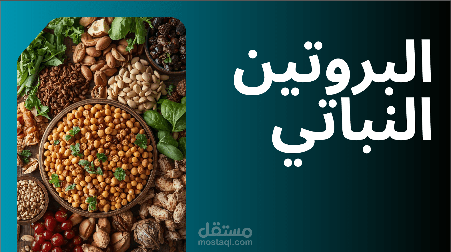 البروتين النباتي