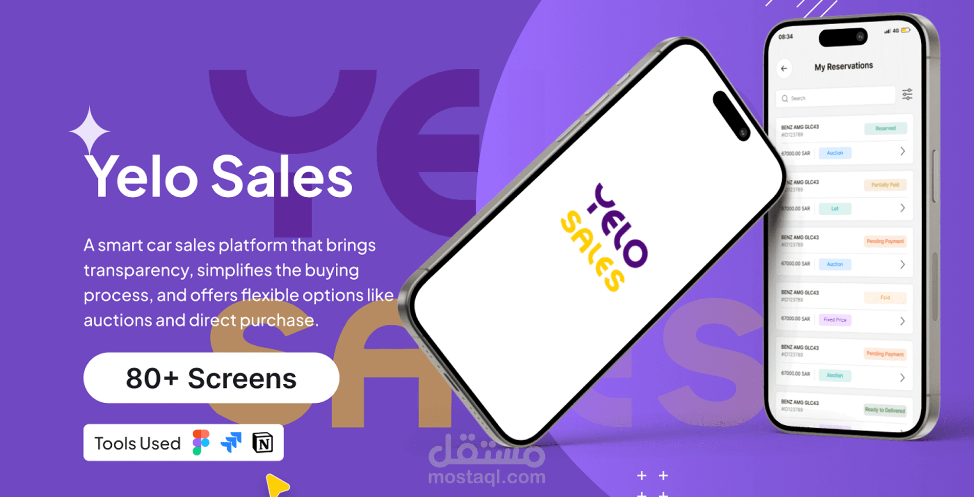 Yelo Sales – Car Dealership App (KSA)