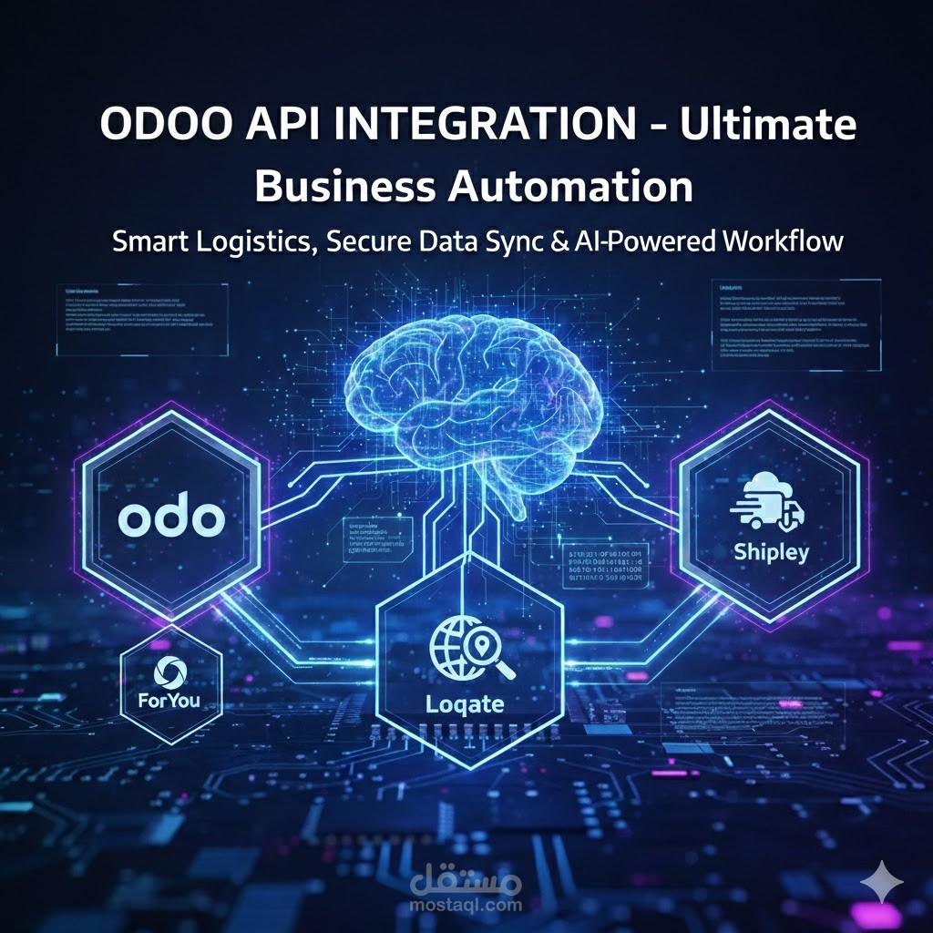 تطوير وربط Odoo مع أنظمة خارجية (API Integration)