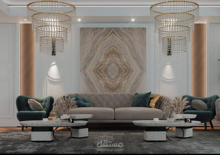 تصميم شقة سكنية