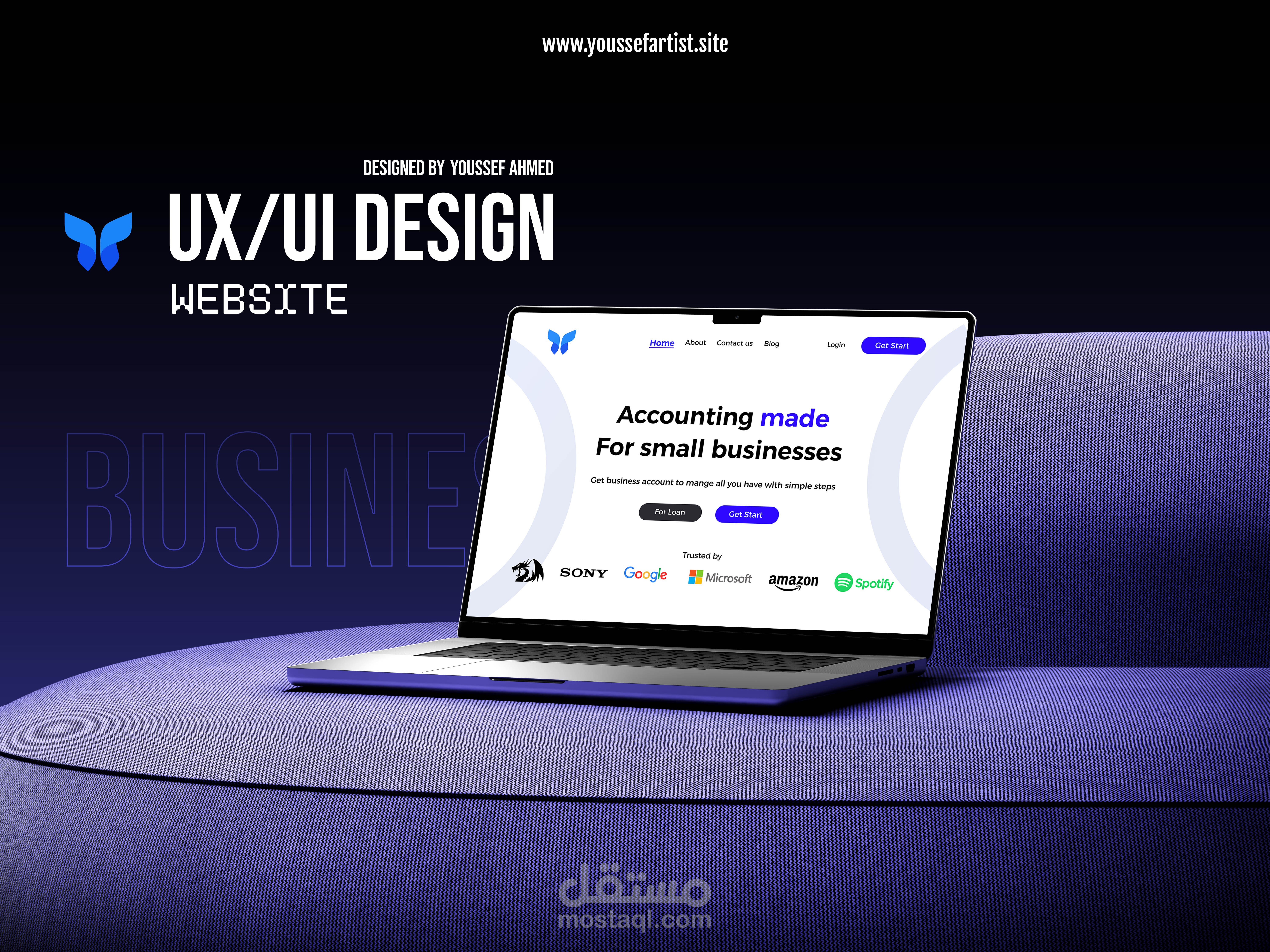 UX/UI Design for business financing