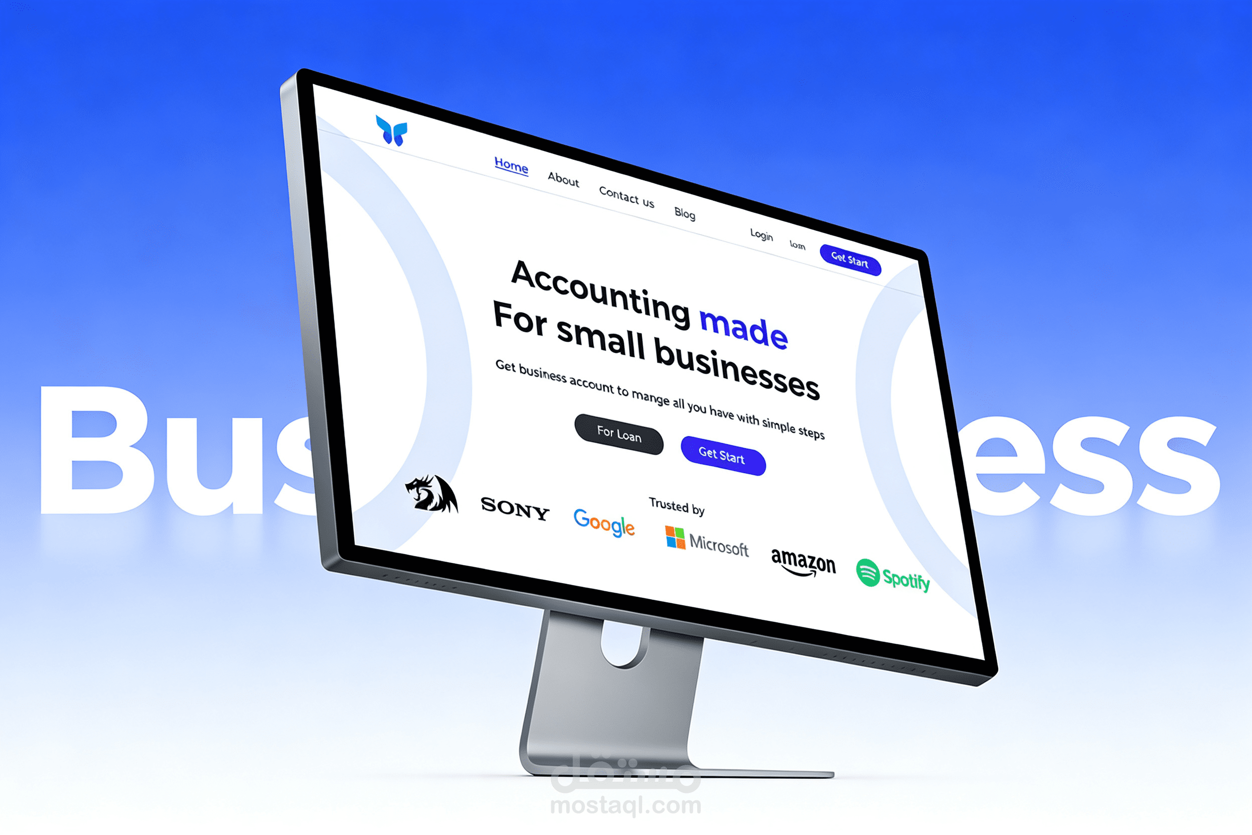 UX/UI Design for business financing