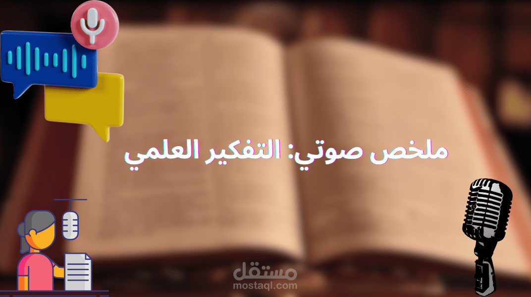 تلخيص كتاب في فيديو مع التعليق الصوتي