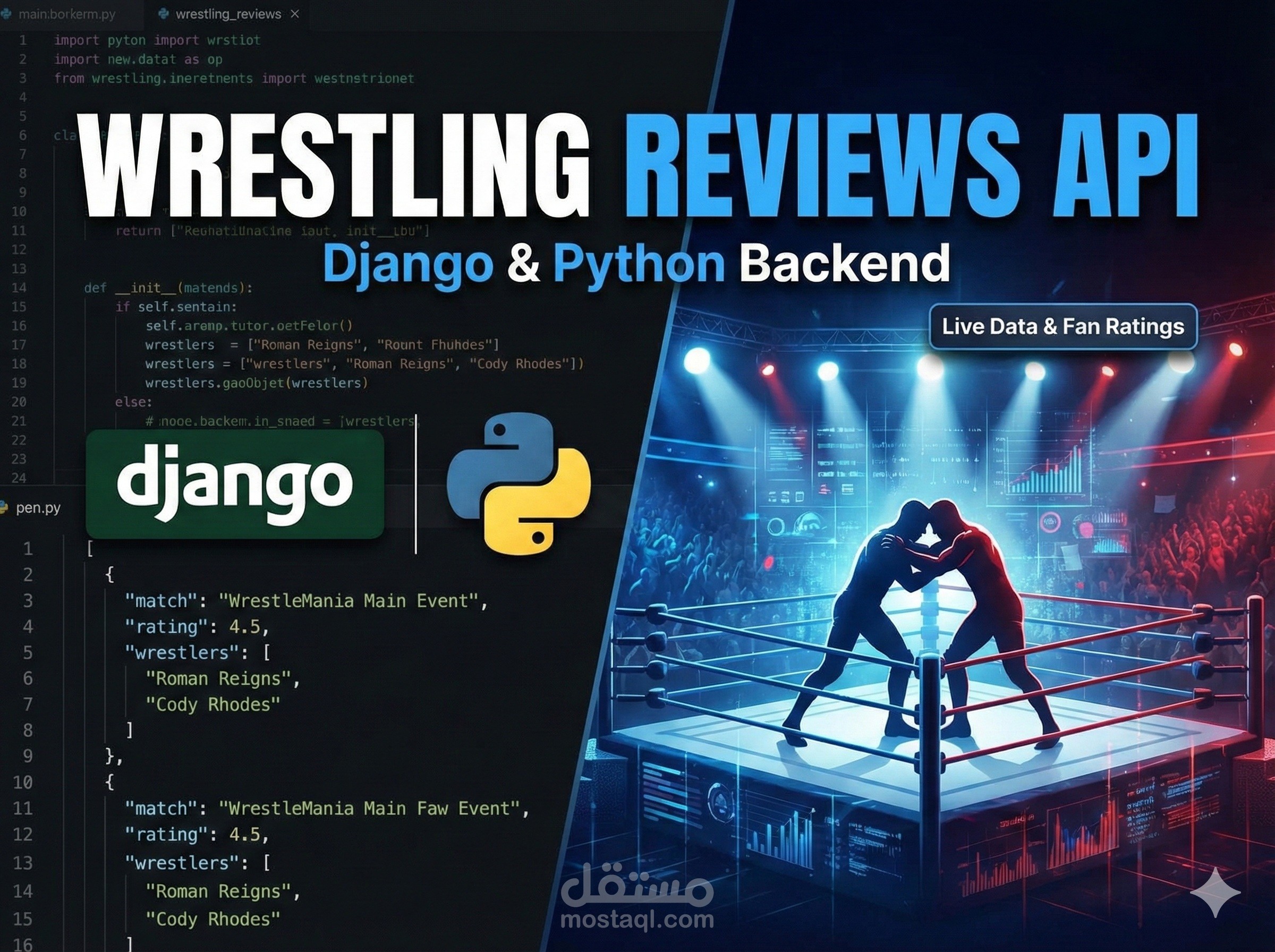 Wrestling Reviews API