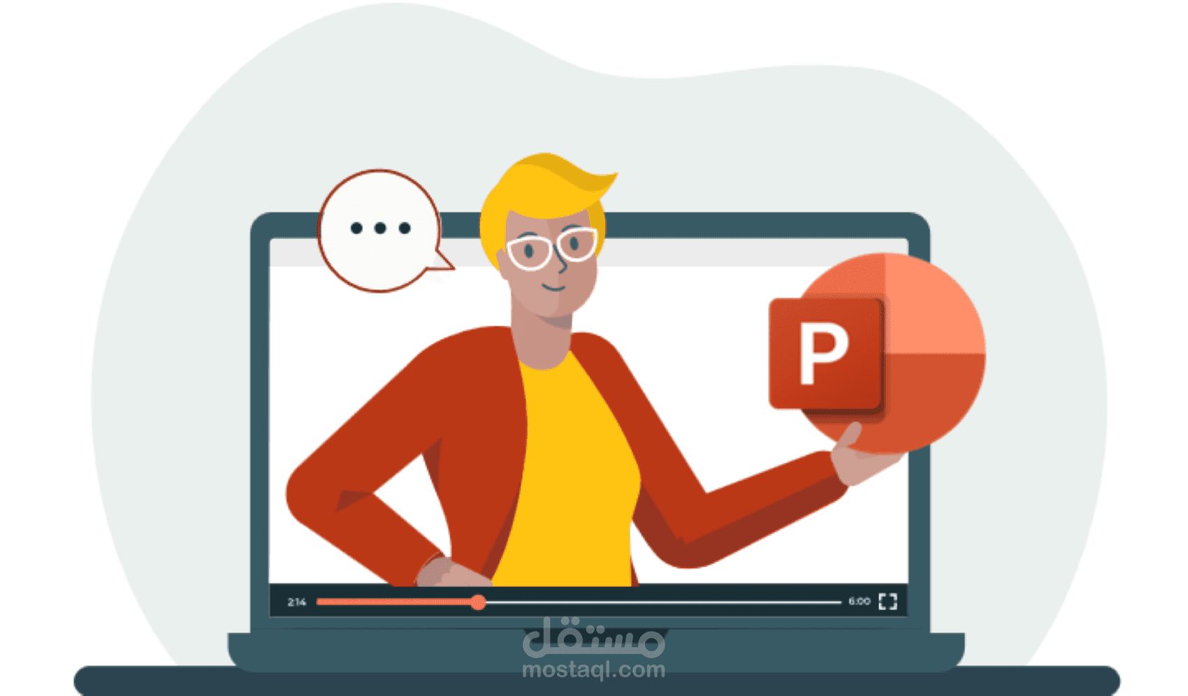 تصميم عرض تقديمي PowerPoint باحترافية من الألف إلى الياء