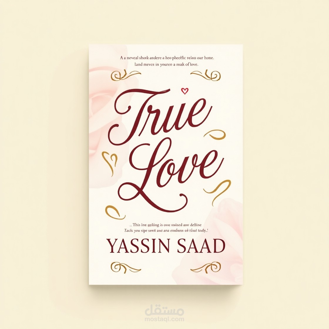 تصميم غلاف رواية