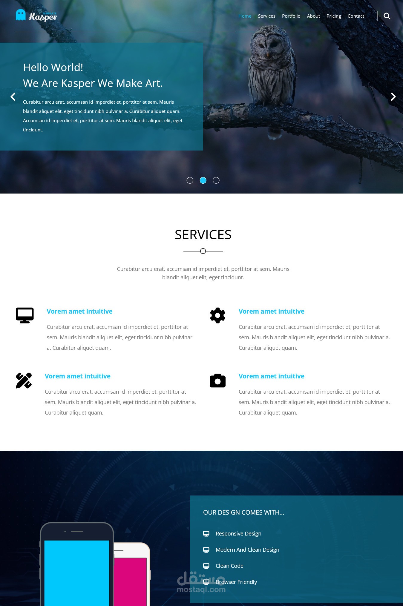 Kasper - Template Two