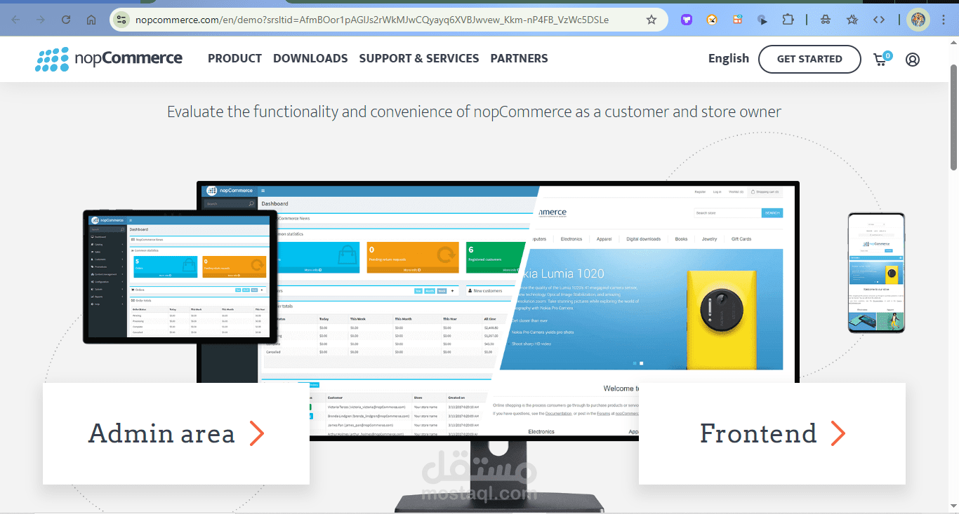 NopCommerce Demo