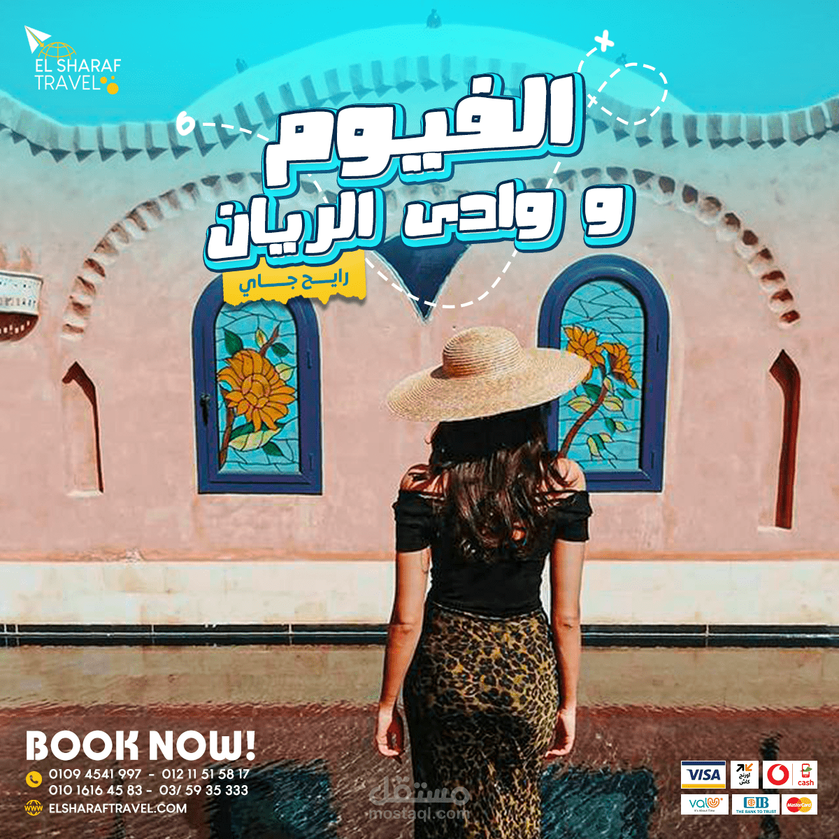 working many campaigns for tourism agency in Egypt