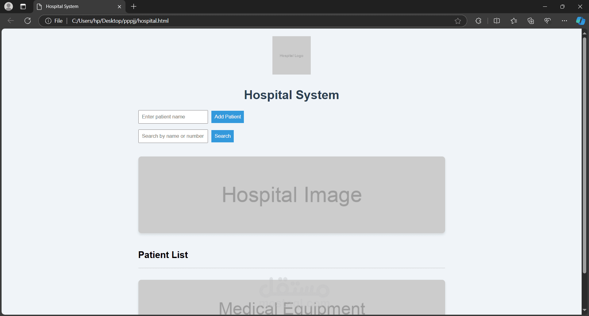 system hospital
