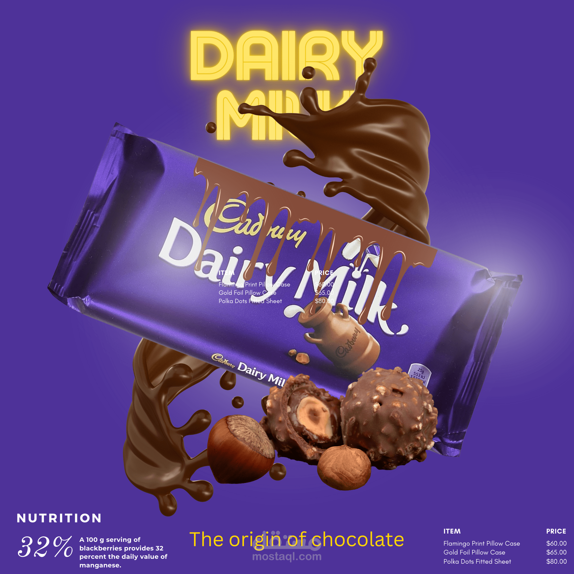 chocolate advert