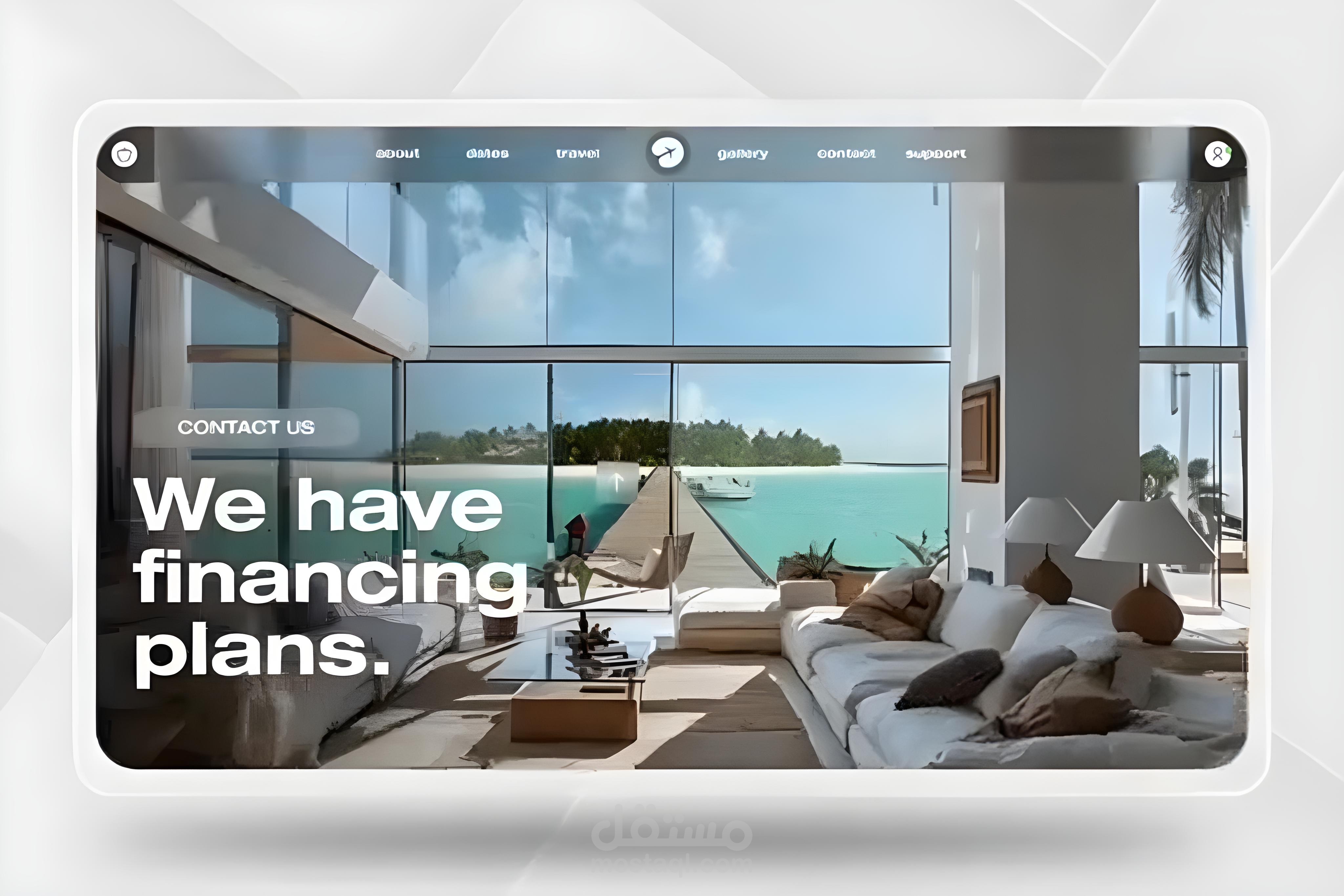 Website For a Traveling Company