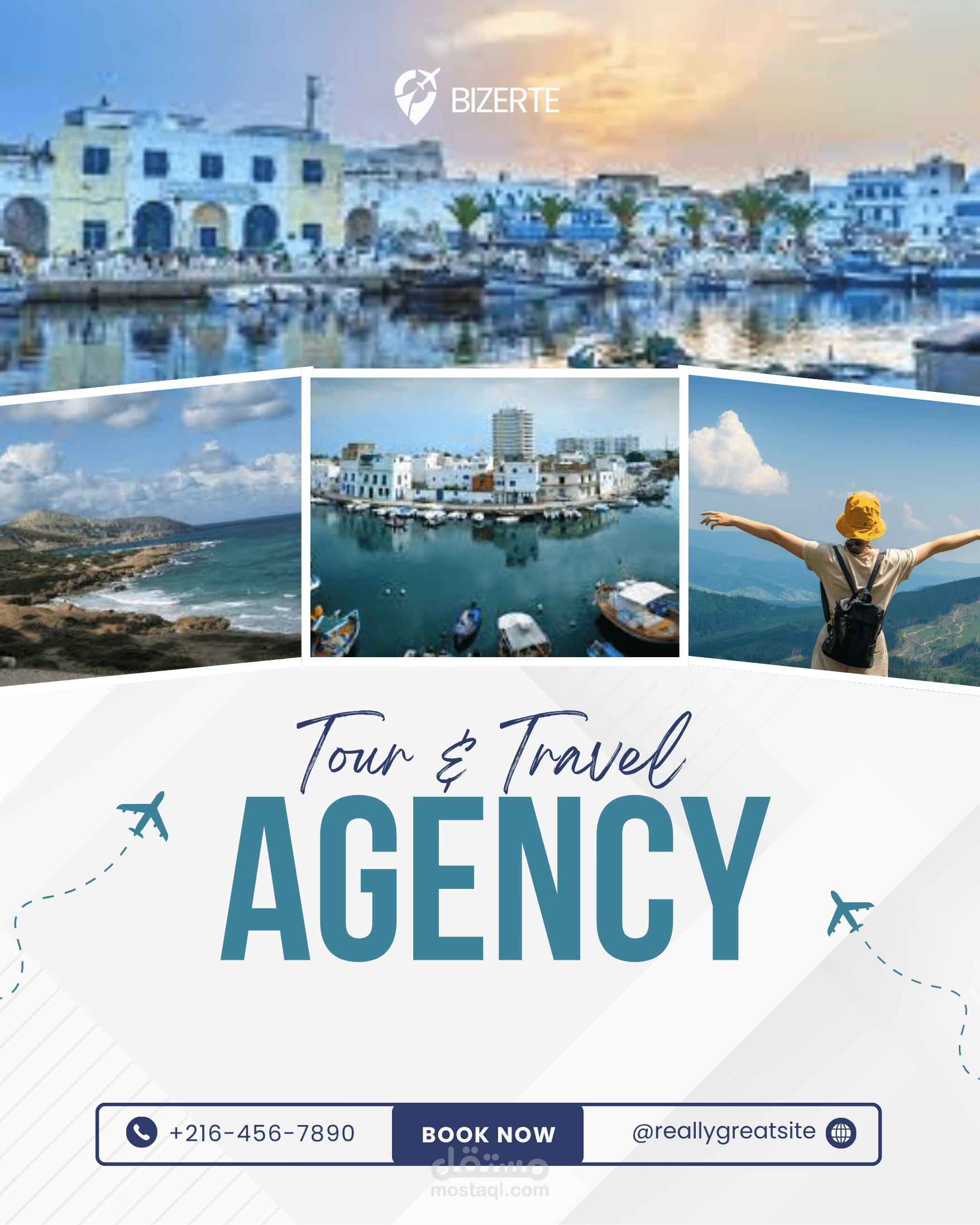 Travel Agency & Graphic Design – Journeys Beyond Borders ️