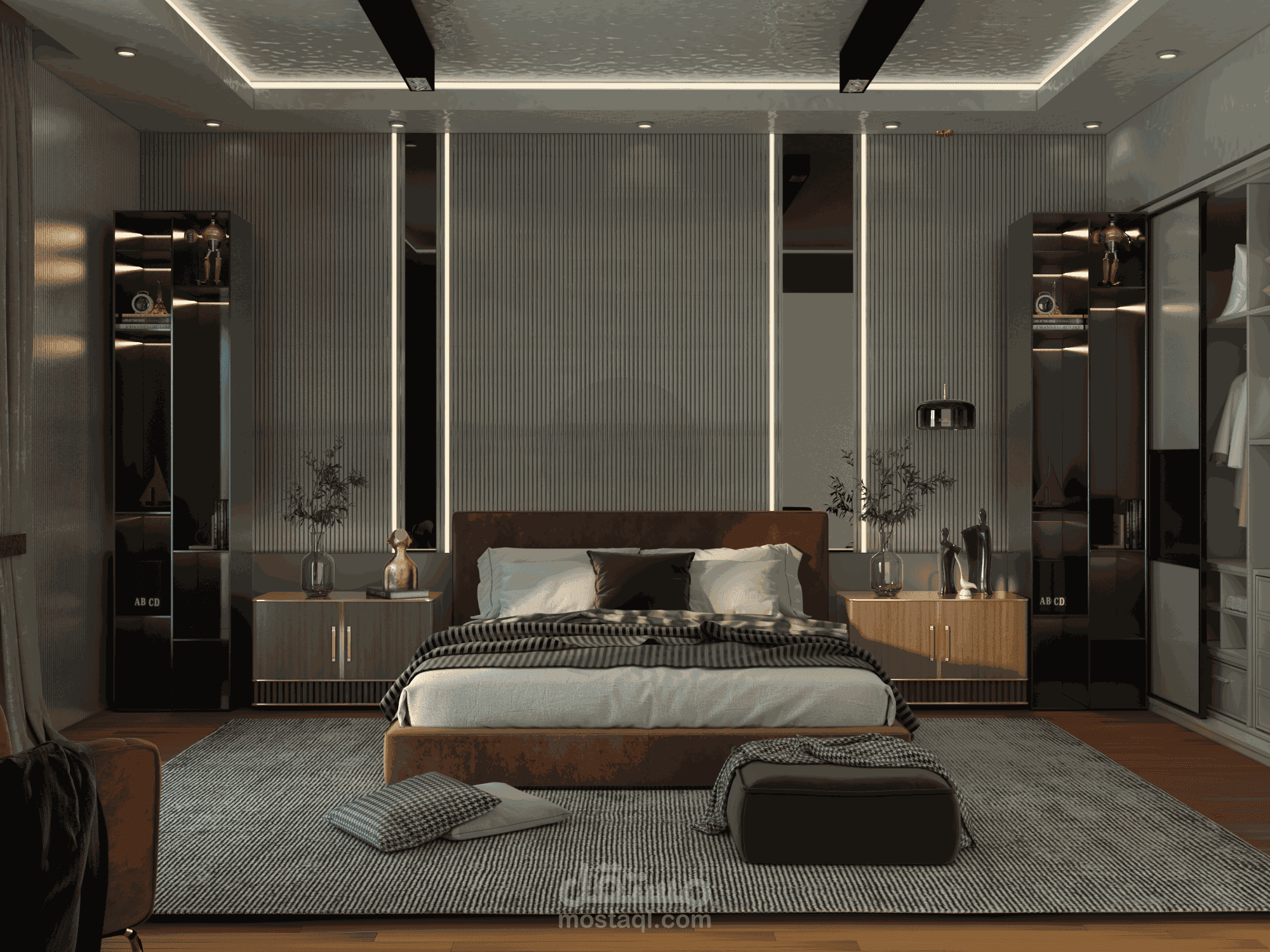 MASTER BEDROOM | INTERIOR DESIGN