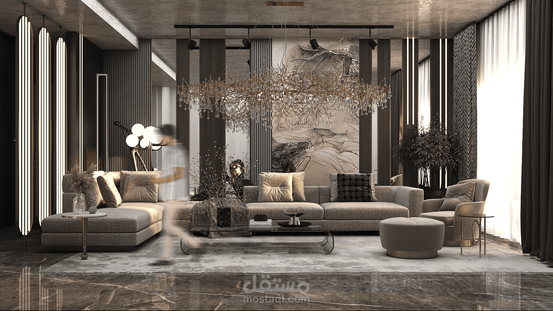 LIVING ROOM I INTERIOR DESIGN