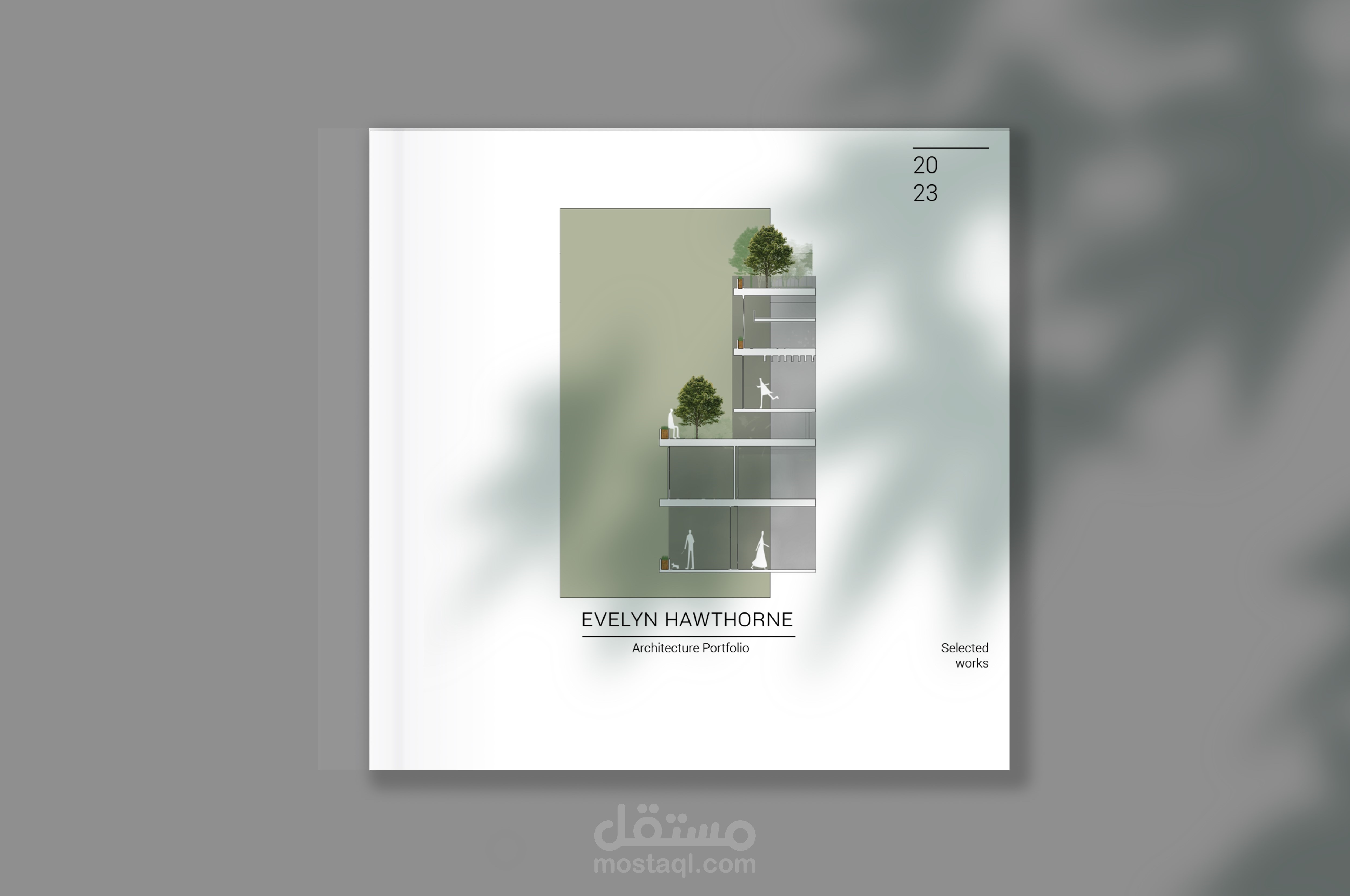 إعداد بورتفوليو معماري للعملاء