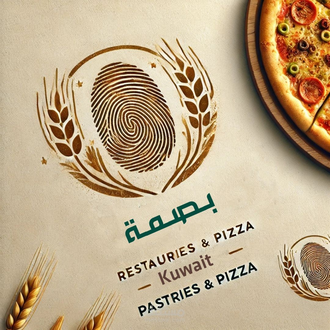 مطعم فطاير وبيتزا موجود بمنطقة زراعيه ب الكويت اسم المطعم بصمه