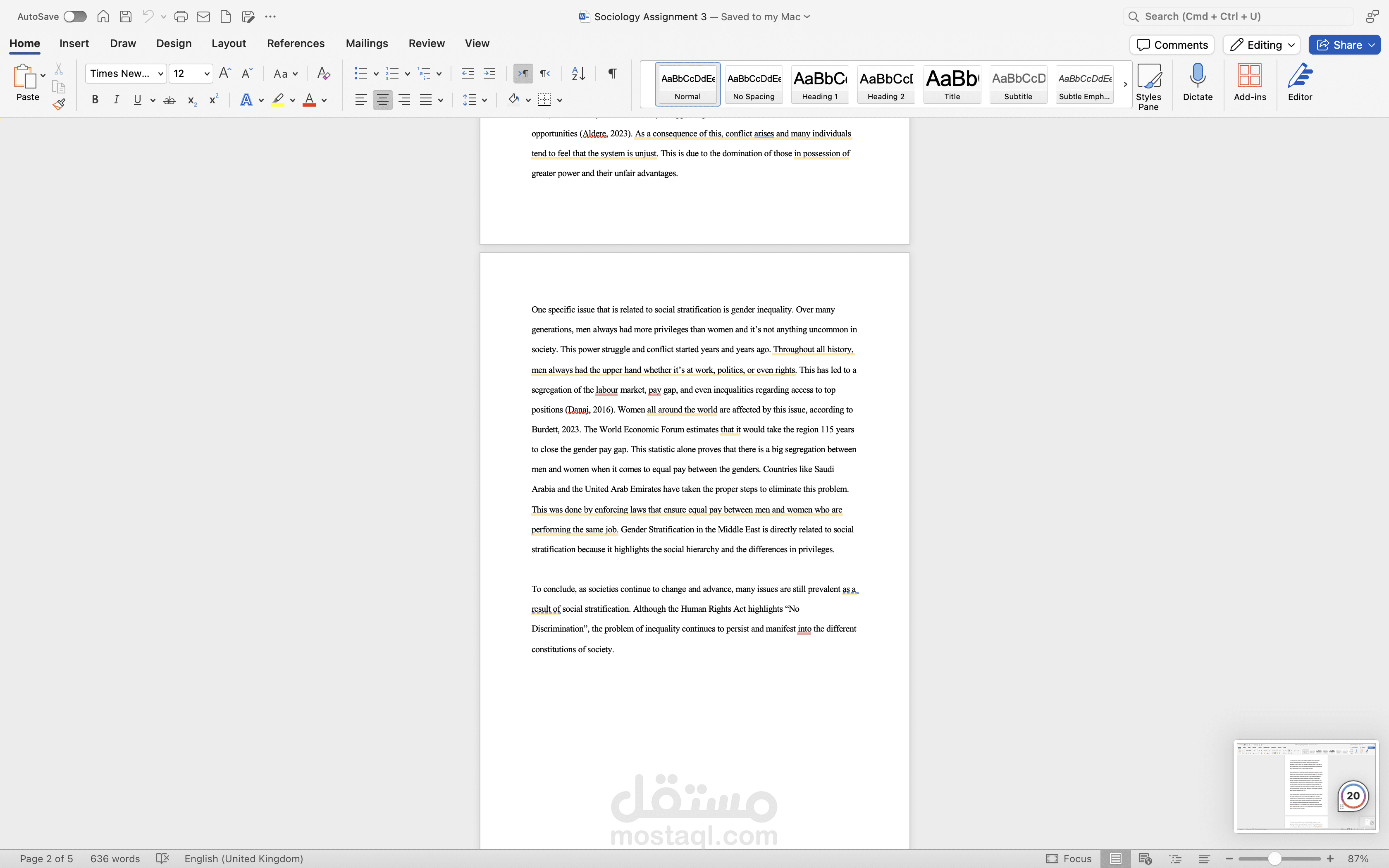 Essay about Social Stratisfaction