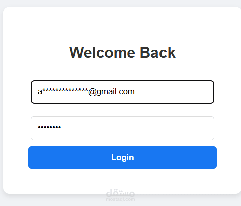 تصميم واجهة تسجيل دخول عصرية ومتجاوبة (Login UI Design)