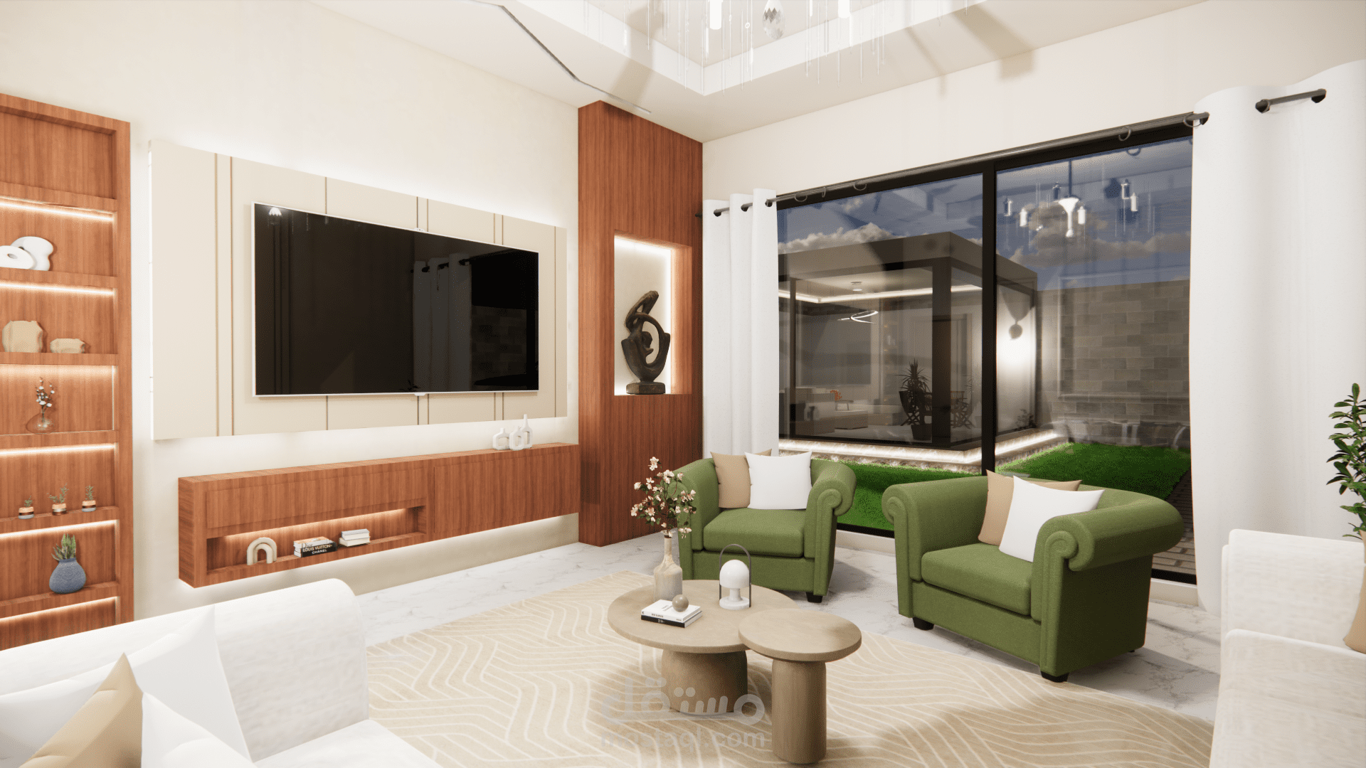 تصميم غرفة ضيافة