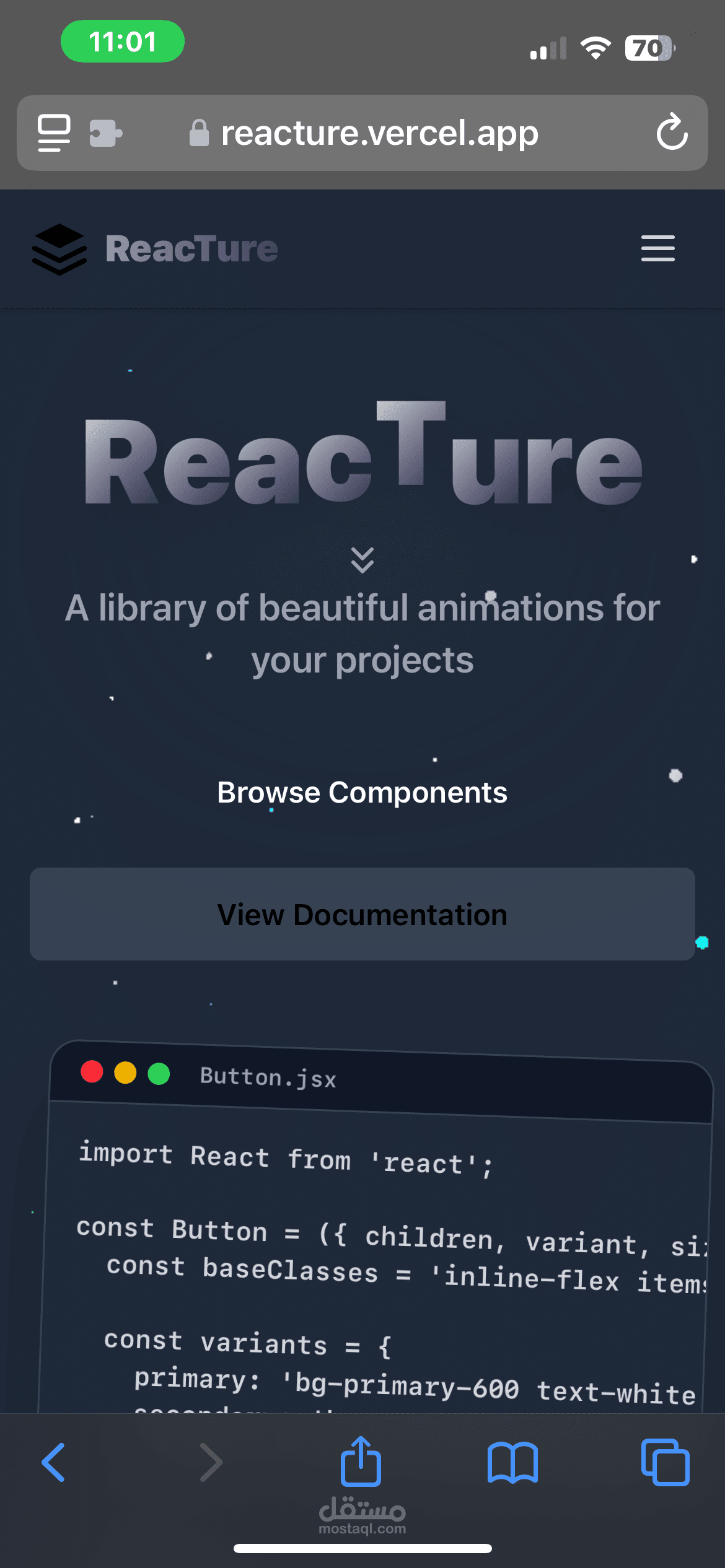 React component library