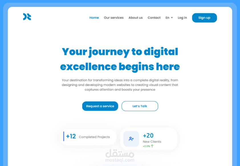 Agency web design