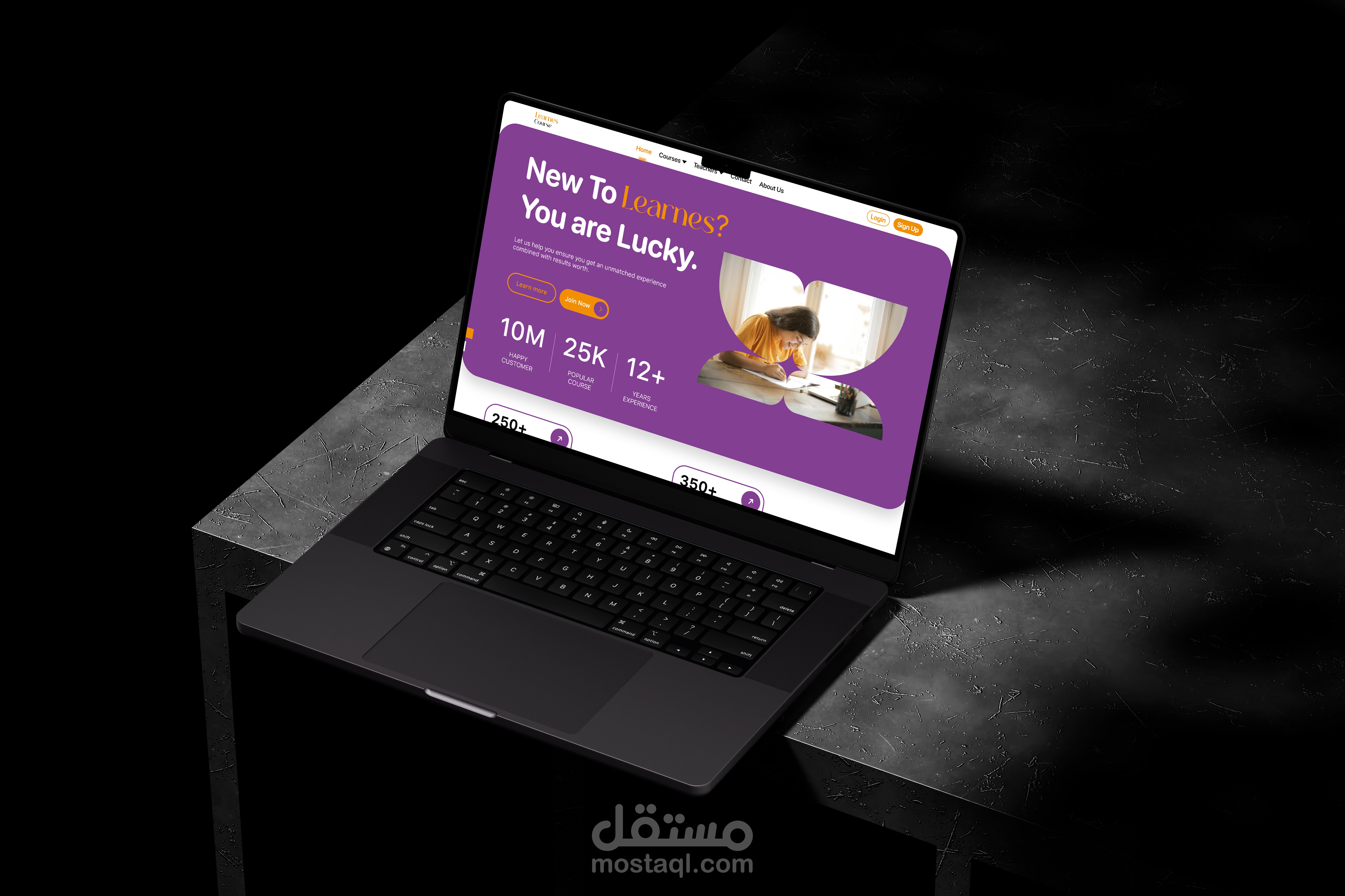 Learnes Course -Landing Page