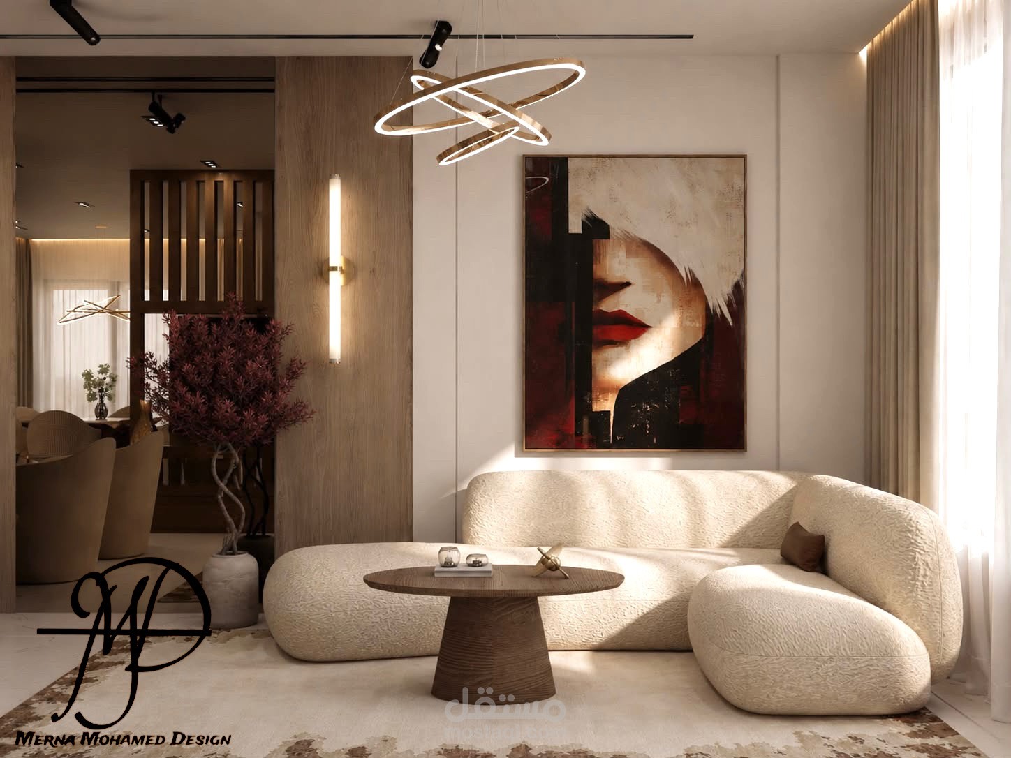 تصميم ريسبشن مودرن