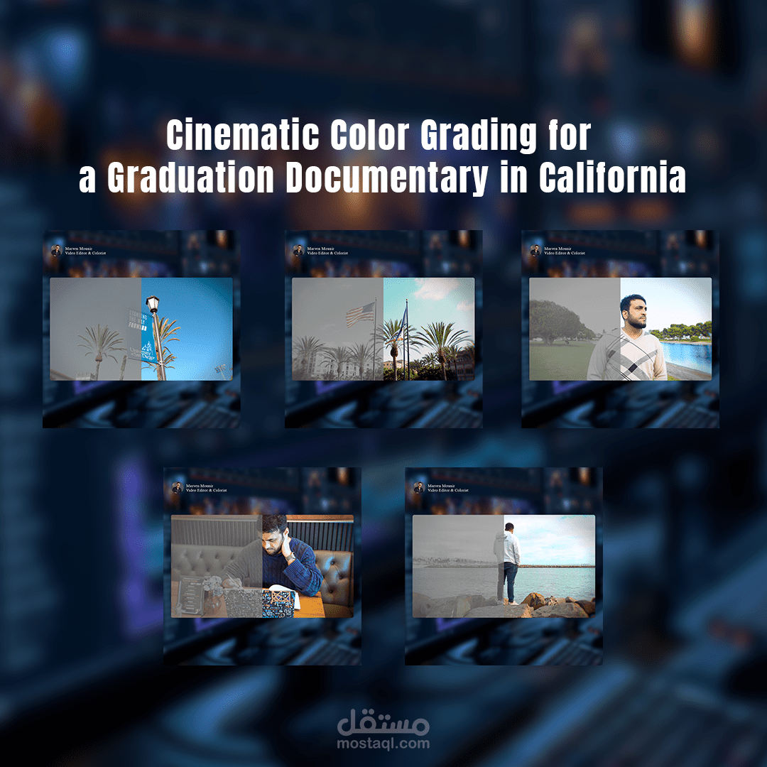 Cinematic Color Grading for a Graduation Documentary in California