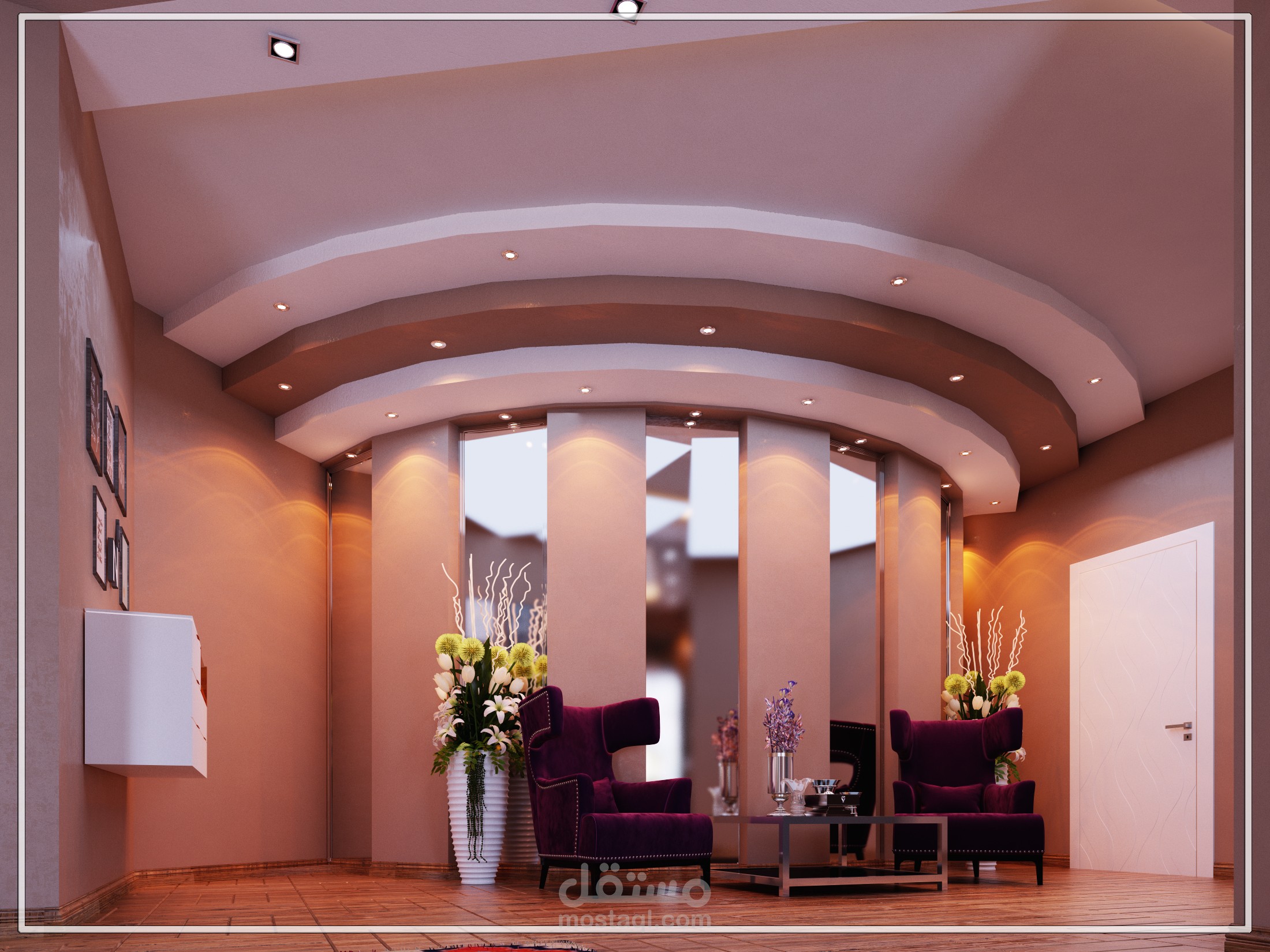 بهو غرفة نوم رئيسية