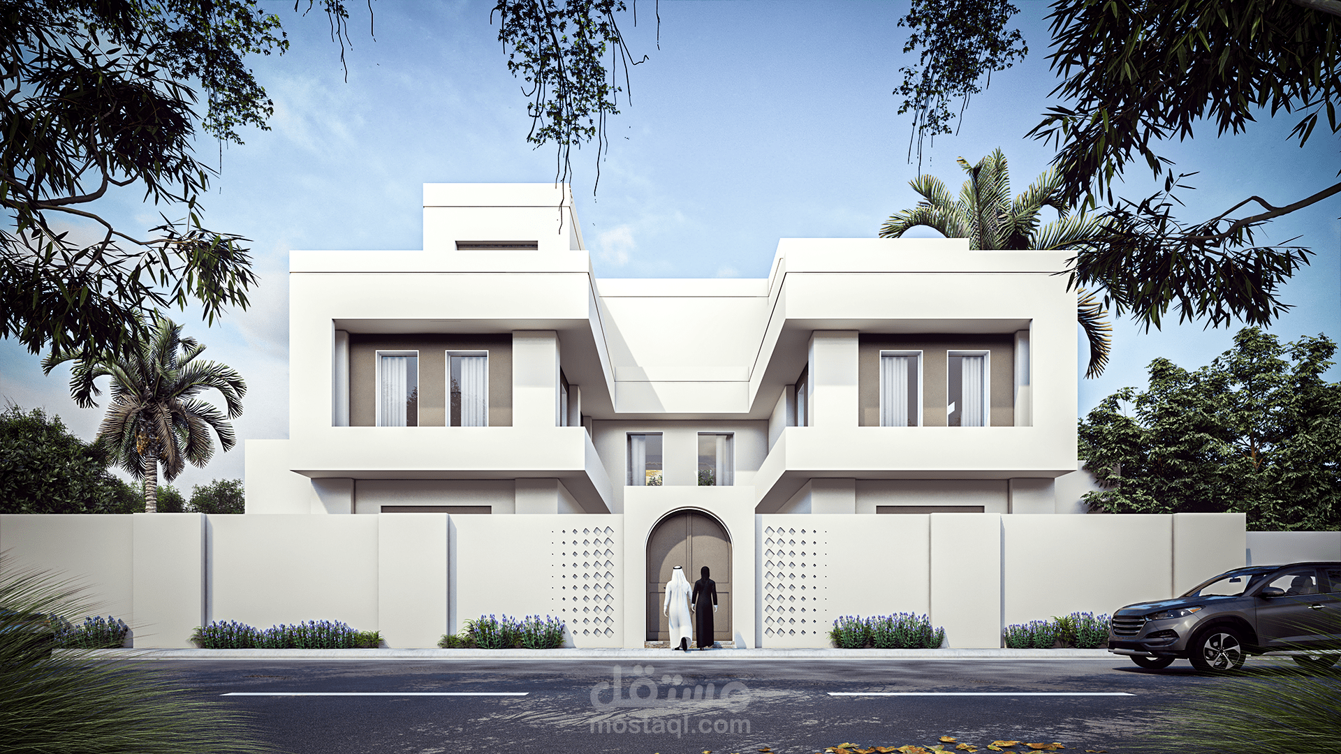 فيلا سكنية بمنطقة واحات الأحساء