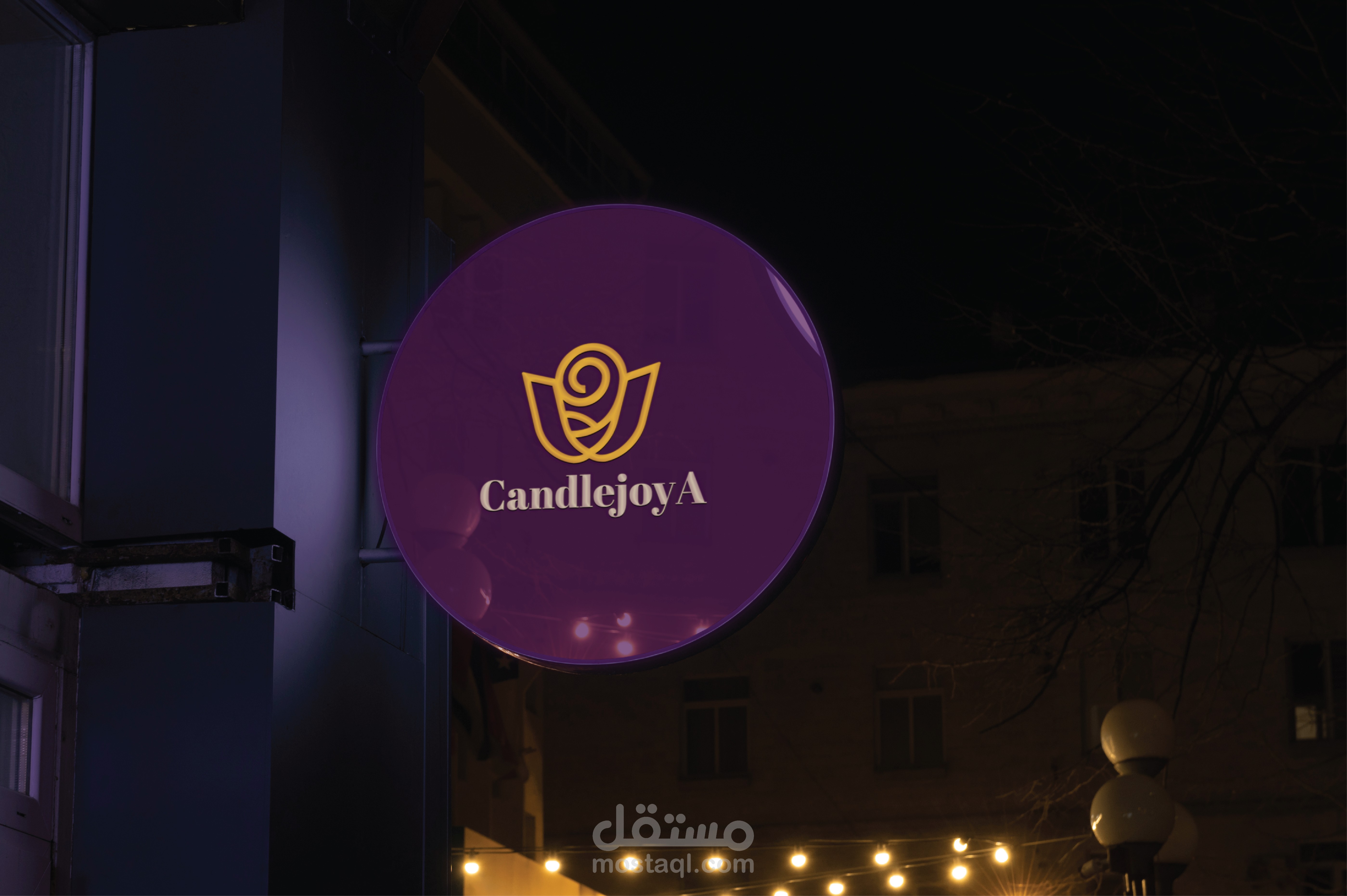 CandlejoyA Logo design