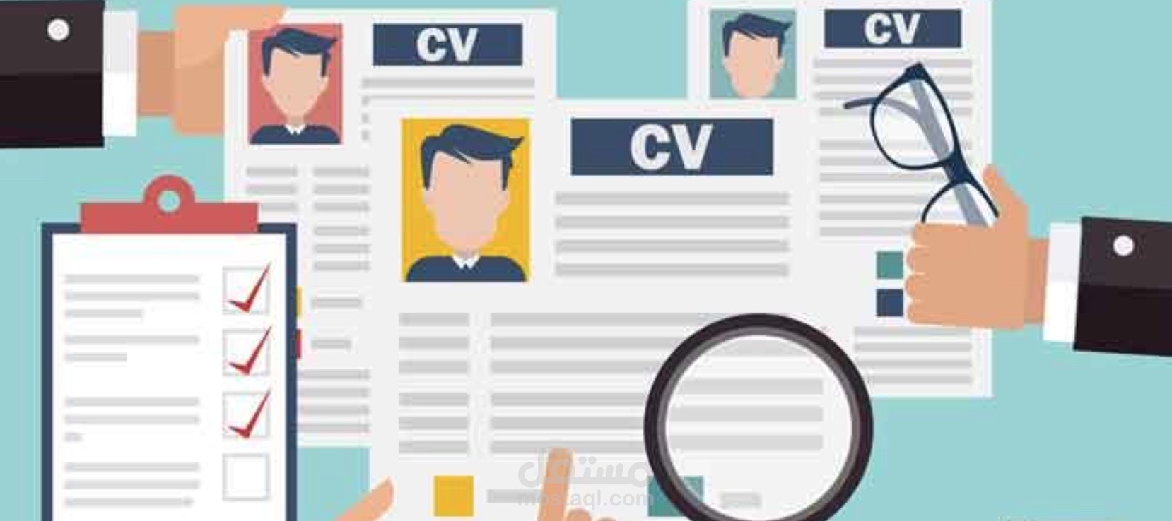 سيرة ذاتية ونماذج أعمال