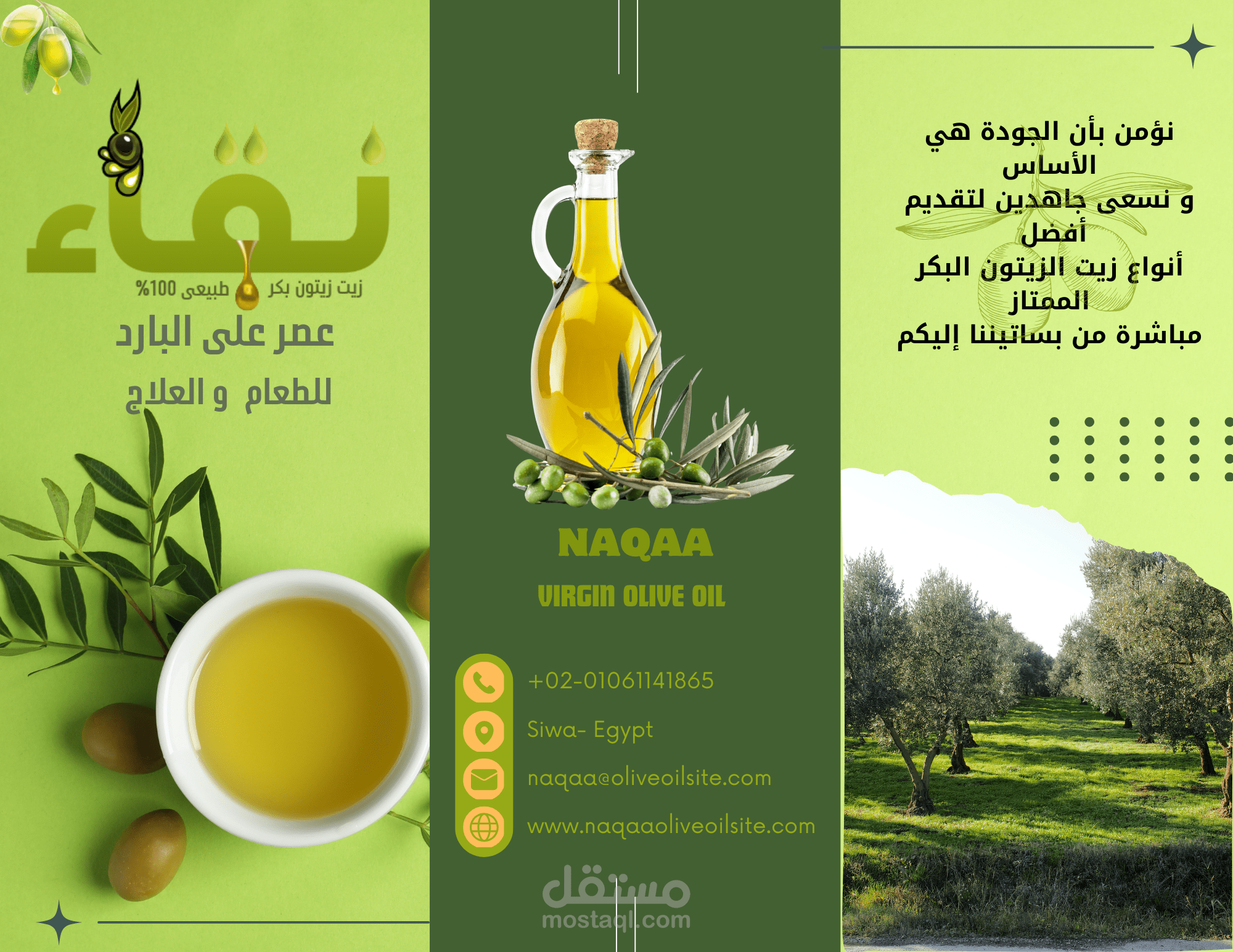 بروشورات - منيو