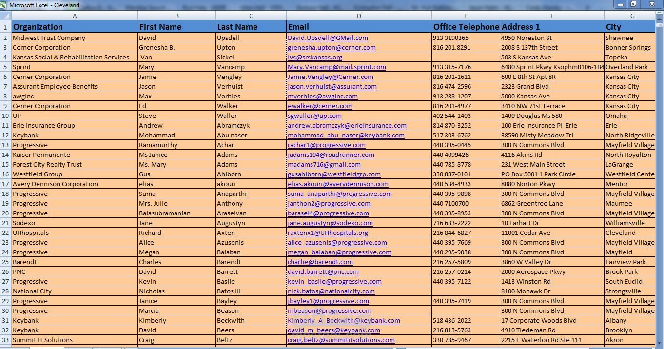 تحرير بعض البيانات في اكسل
