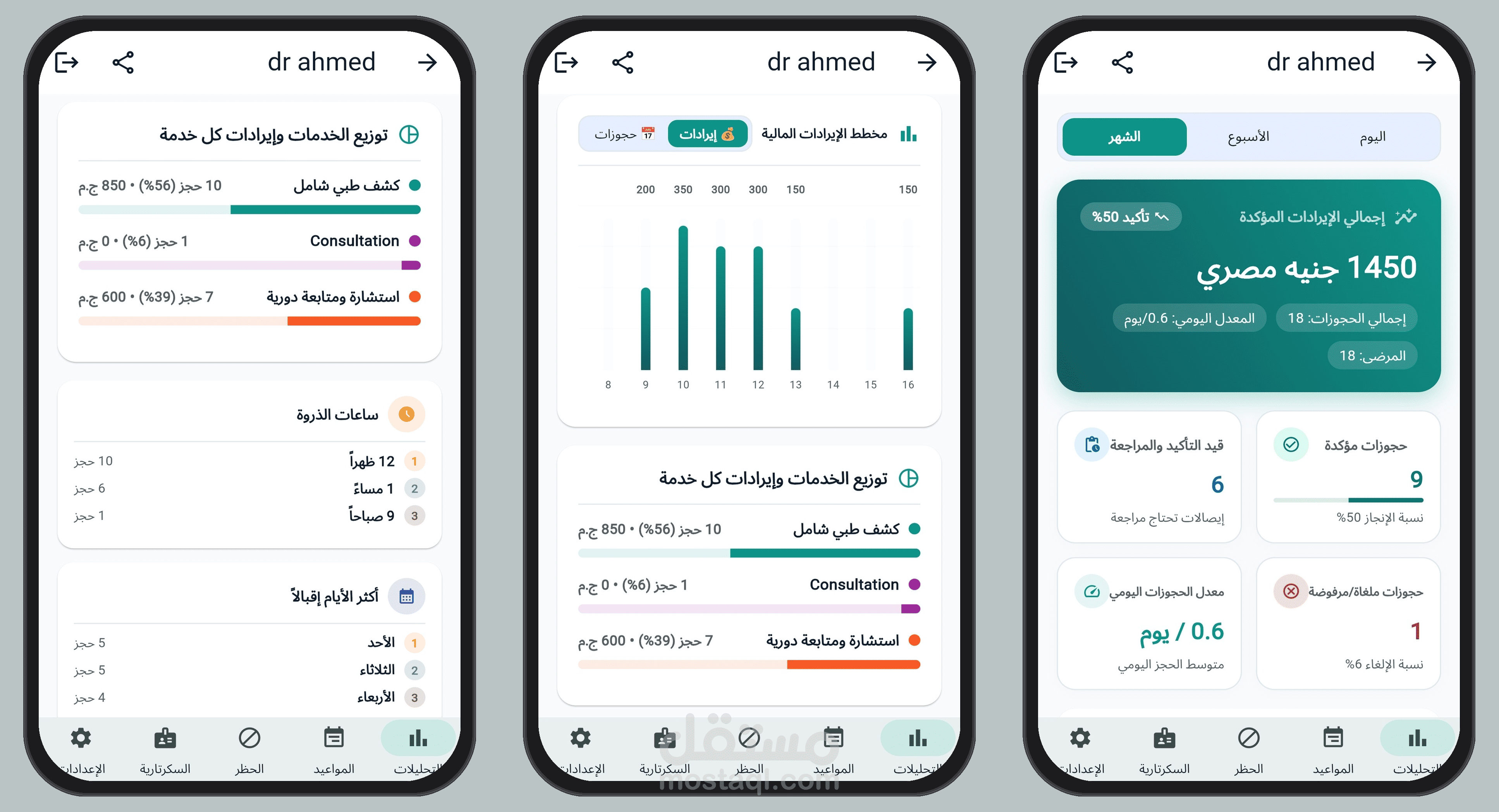 Dr. Calendar - نظام SaaS متعدد الأطباء لحجز مواعيد العيادات والروشتة الإلكترونية