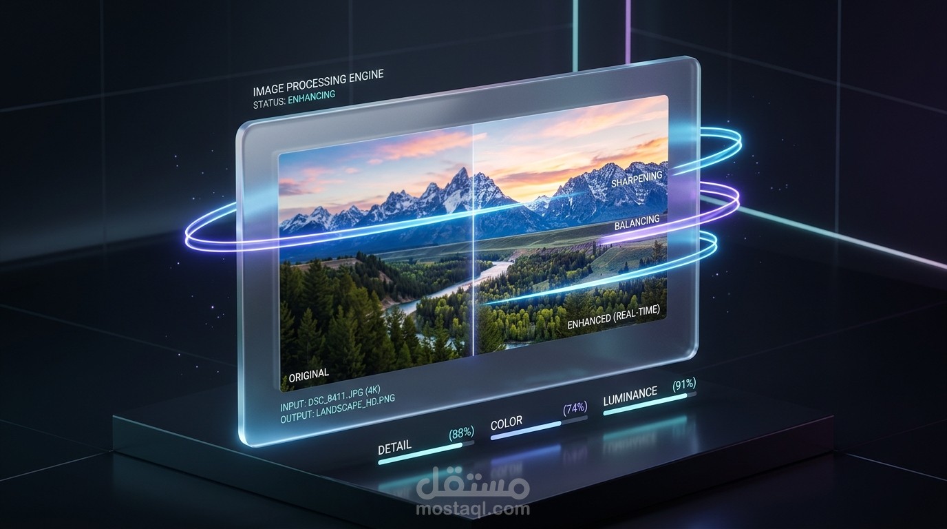 Lightweight Photo Enhancer