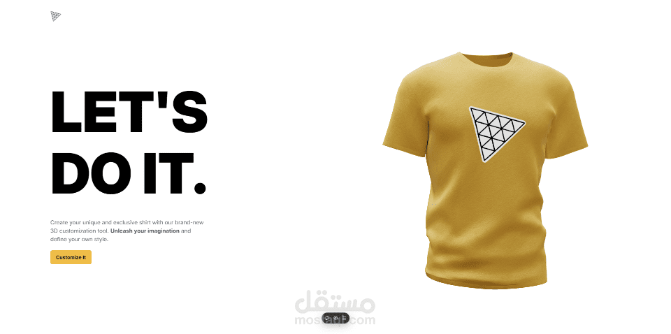 موقع إنشاء تصميمات خاصة للملابس(T-Shirt)