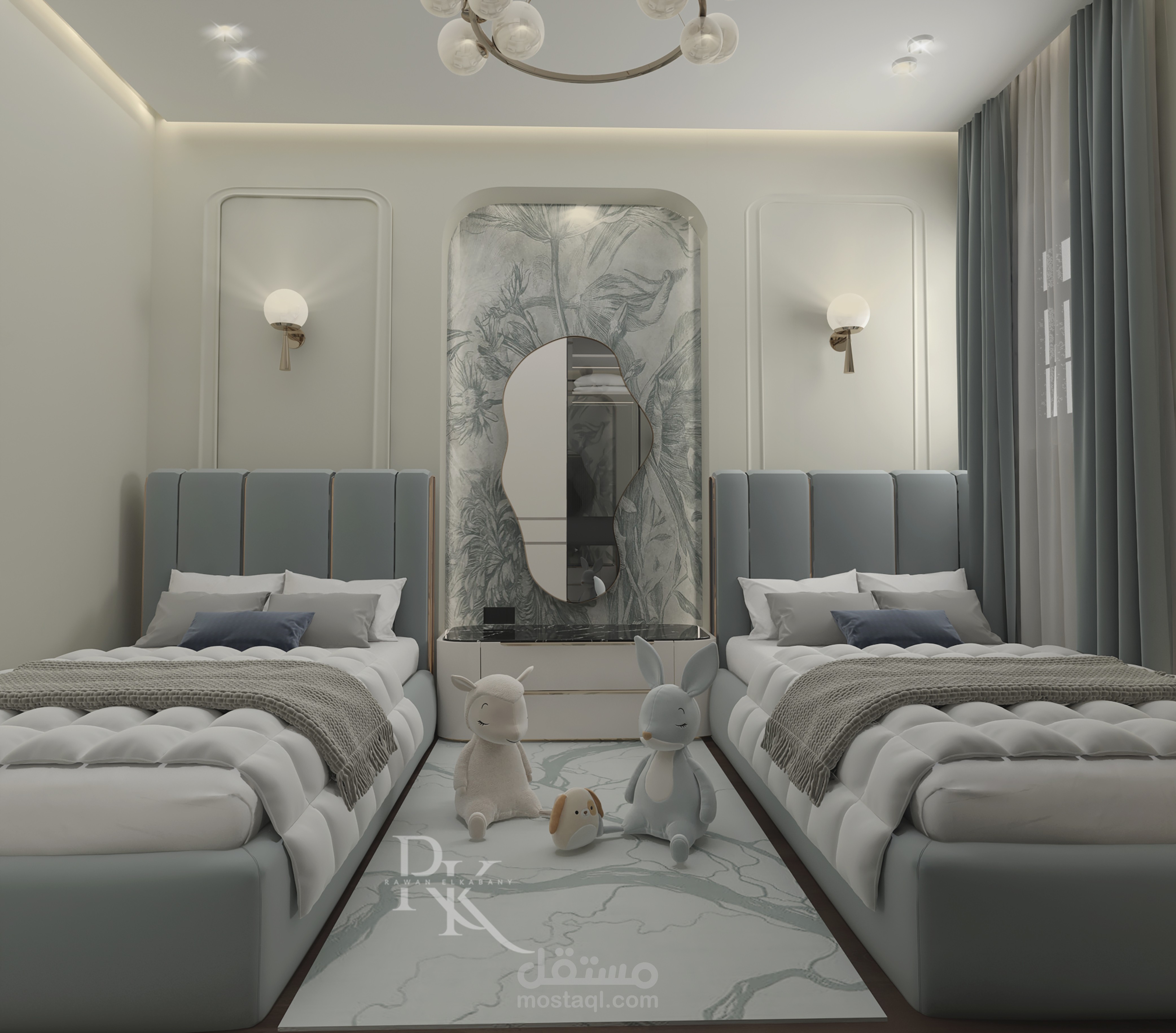 Modern kids bedroom