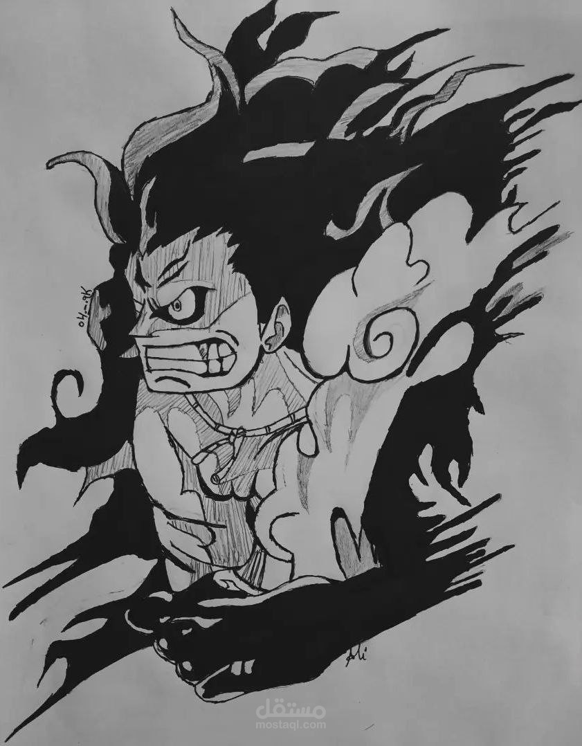 لوفي قير 4 Monkey D. luffy