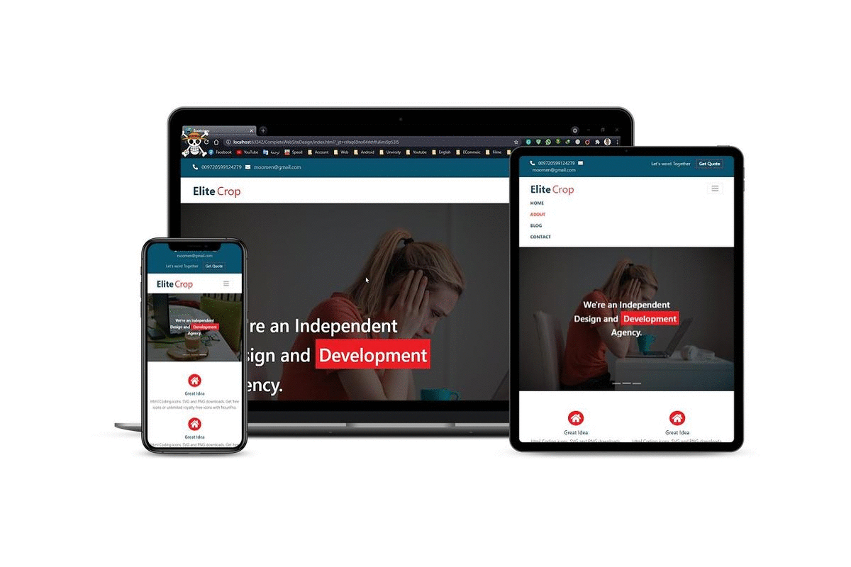 Complete Company Website